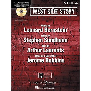 Hal Leonard West Side Story for Viola Instrumental Play-Along Series Softcover with CD