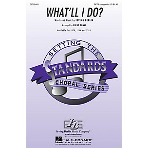 Hal Leonard What'll I Do? SATB a cappella arranged by Kirby Shaw