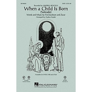 Hal Leonard When a Child Is Born (Soleado) IPAKCO by Andrea Bocelli Arranged by Audrey Snyder