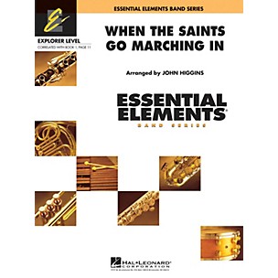 Hal Leonard When the Saints Go Marching In Concert Band Level 0.5 Arranged by John Higgins
