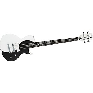 Luna Guitars White Neo Bass