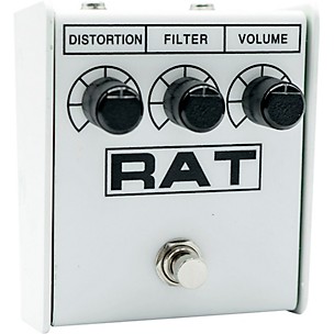 ProCo White RAT2 Limited-Edition Distortion Effects Pedal