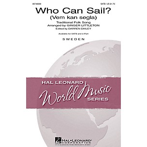 Hal Leonard Who Can Sail? (Vem kan segla) 2-Part Arranged by Ginger Littleton