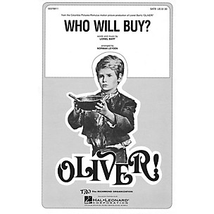 TRO ESSEX Music Group Who Will Buy? (from Oliver) SSA Arranged by Norman Leyden