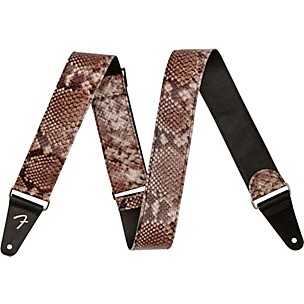 Fender Wild Faux Leather Guitar Strap