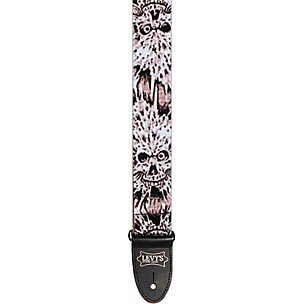 Levy's Wild Skulls Guitar Strap