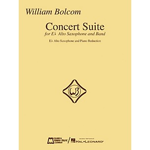 Edward B. Marks Music Company William Bolcom - Concert Suite Woodwind Solo Series  by William Bolcom