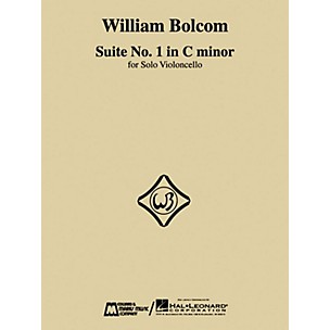 Edward B. Marks Music Company William Bolcom - Suite No. 1 in C Minor (for Solo Violoncello) E.B. Marks Series by William Bolcom