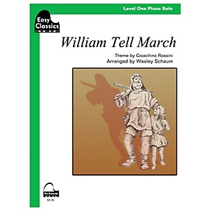 Schaum William Tell March Educational Piano Series Softcover