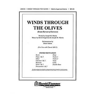 Shawnee Press Winds Through the Olives (from Harvest of Sorrows) Score & Parts composed by Joseph M. Martin