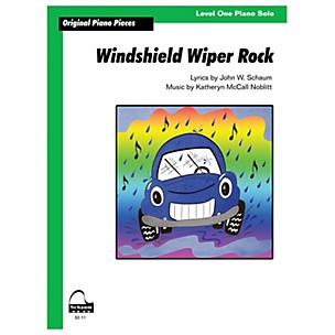 Schaum Windshield Wiper Rock Educational Piano Series Softcover