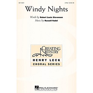 Hal Leonard Windy Nights 2PT TREBLE composed by Russell Nadel