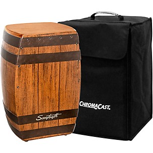 Sawtooth Wine Barrel Cajon With Carry Bag