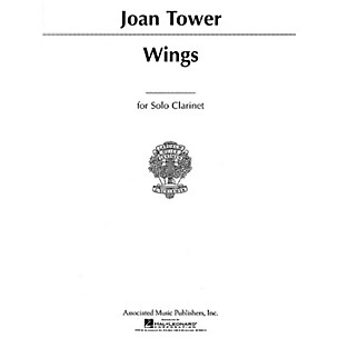 Associated Wings (for Solo Clarinet or Bass Clarinet) Woodwind Solo Series Composed by Joan Tower