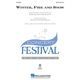 Hal Leonard Winter, Fire and Snow ShowTrax CD Arranged by Roger Emerson