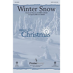 PraiseSong Winter Snow CHOIRTRAX CD by Audrey Assad Arranged by Bruce Greer