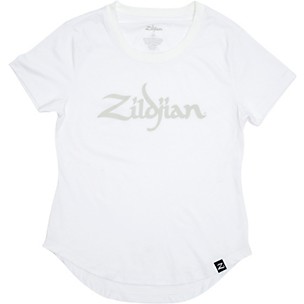 Zildjian Women's Logo Tee, White