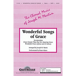 Shawnee Press Wonderful Songs of Grace SATB arranged by Joseph M. Martin