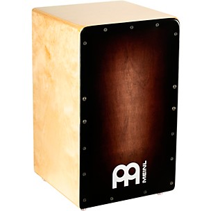 MEINL Woodcraft Series Cajon with Espresso Burst Frontplate