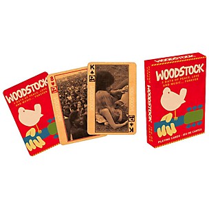 Hal Leonard Woodstock Playing Card Deck