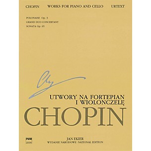 PWM Works for Piano and Cello (Chopin National Edition 23A, Vol. XVI) PWM Series Softcover