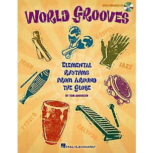 Hal Leonard World Grooves - Elemental Rhythms From Around the Globe Book/CD