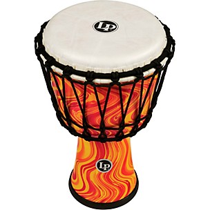 LP World Rope-Tuned Circle Djembe, 7 in.