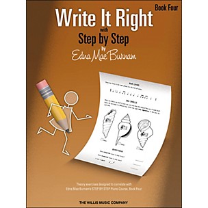 Willis Music Write It Right Book 4