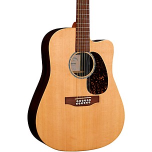 Martin X Series Brazilian HPL 12-String Dreadnought Acoustic-Electric Guitar