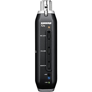 Shure X2u XLR-to-USB Microphone Adapter
