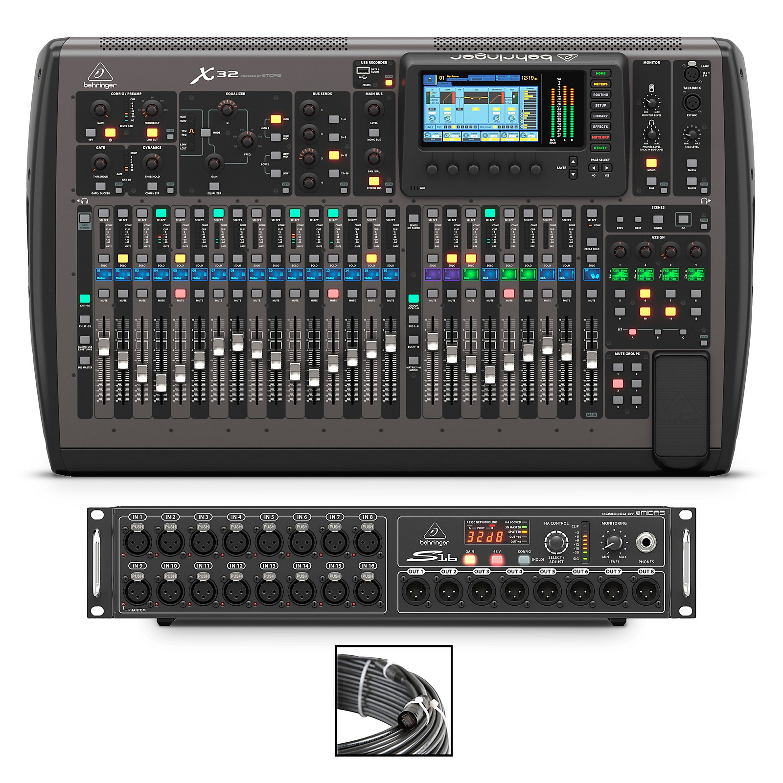 Behringer X32 Bundle with S16 Digital Stage Box | Music & Arts