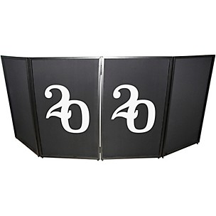ProX XF-S2020X2 2020 New Year Facade Enhancement Scrims - White Numbers on Black | Set of Two