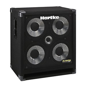 Hartke XL Series 4.5XL 400W 8ohm 4x10" +1x5" Aluminum Cone Bass Speaker Cabinet