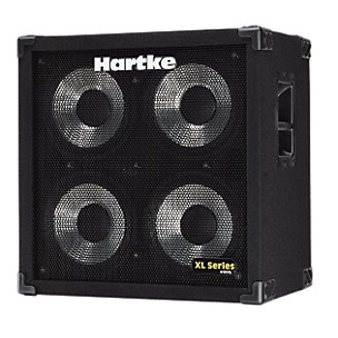 Hartke XL Series 410XL 400W 8ohm 4x10" Aluminum Cone Bass Speaker Cabinet