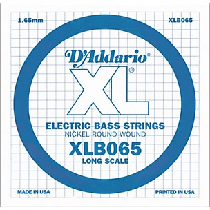 D'Addario XLB065 Extra Long Single Bass String