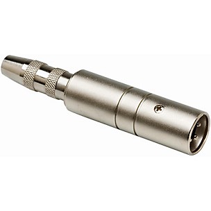 Hosa XLR Male LO-Z to 1/4in TS Female HI-Z Microphone Input Impedance Transformer