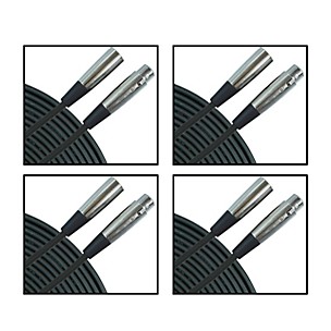 Gear One XLR Microphone Cable 4-Pack