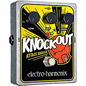 Electro-Harmonix XO Knockout Attack Equalizer Guitar Effects Pedal