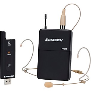 Samson XPD2 Headset USB Digital Wireless (2.4 GHz) System - DE5 Headset (PXD1/RXD2USB)