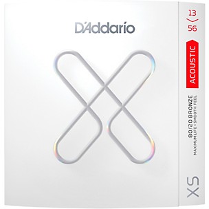 D'Addario XS Acoustic 80/20 Bronze Coated Guitar Strings -