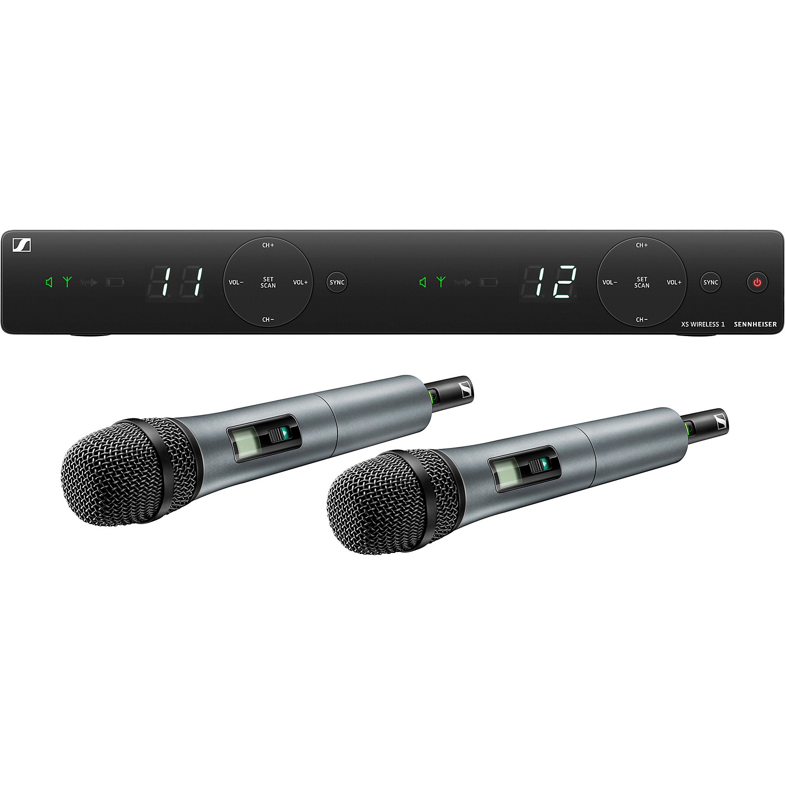 Sennheiser XSW 1-835 DUAL-A 2-Channel Handheld Wireless System