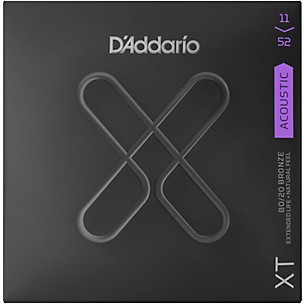 D'Addario XT Acoustic Strings, Custom Light, 11-52