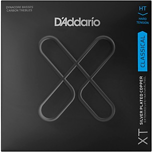 D'Addario XT Dynacore Fluorocarbon Classical Strings, Hard Tension, 25-46