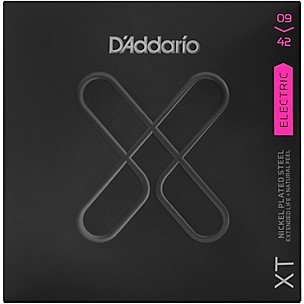 D'Addario XT Nickel-Plated Steel Electric Guitar Coated Strings -