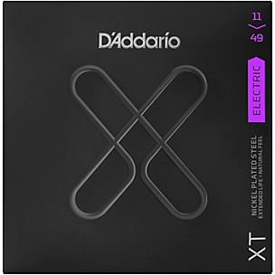 D'Addario XT Nickel Plated Steel Electric Guitar Coated Strings