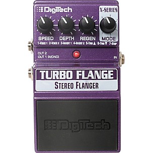 DigiTech XTF Turbo Flange Stereo Flanger Pedal