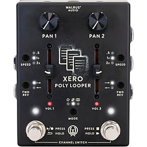 Walrus Audio Xero Polylooper dual Channel Looper