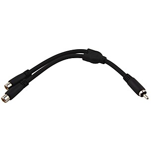 Pig Hog Y Cable RCA(M) to Dual RCA(F)
