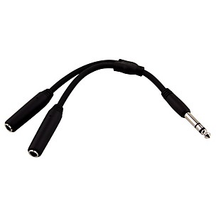 Pig Hog Y Cable Stereo 1/4"(M) to Dual Stereo 1/4"(F)