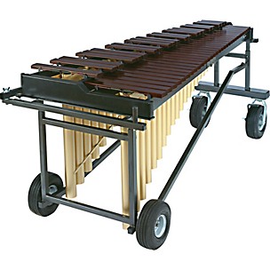 Yamaha YMT2400C Intermediate Acoustalon Marimba with Tough-Terrain Frame